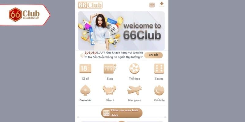 Danh mục cá cược hấp dẫn sôi động hàng đầu tại 66CLUB