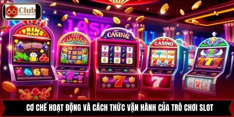 Cơ chế hoạt động và cách thức vận hành của trò chơi slot